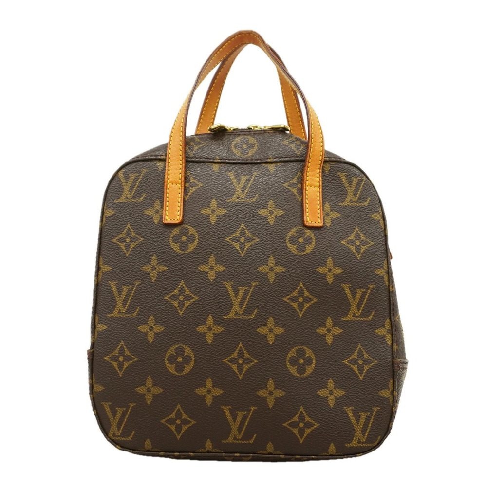 Louis Vuitton Monogram Spontini Handbag Brown